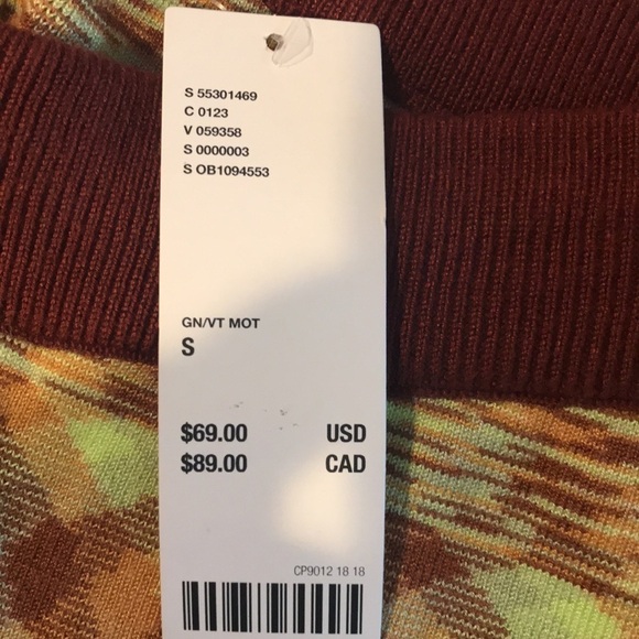 Urban Outfitters Sissy Knit Cropped Wide Leg Sweater Pants Size S New with Tags - Picture 5 of 10